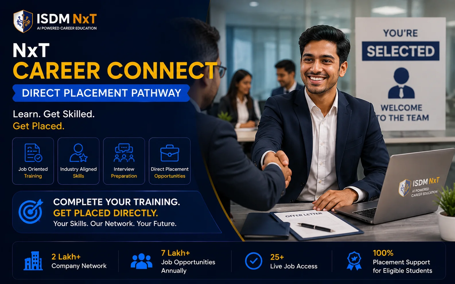 NxT Career Connect direct placement program